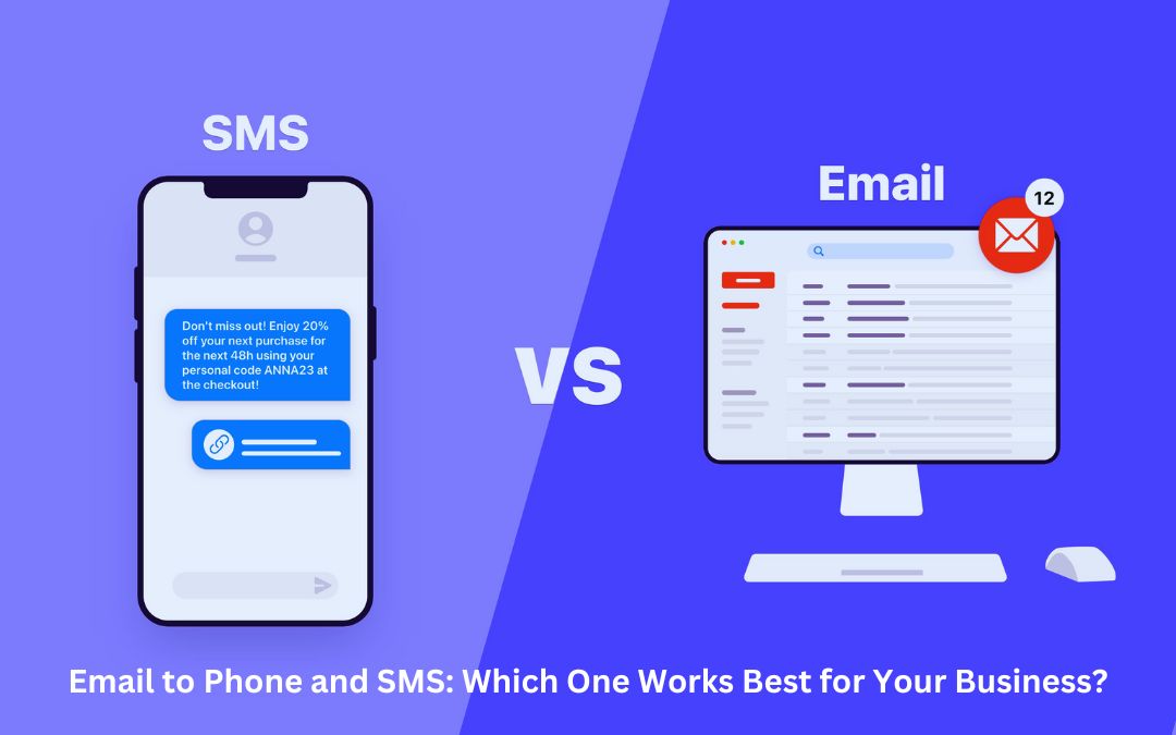 Email to Phone and SMS: Which One Works Best for Your Business?